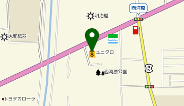 セカンドストリート茨木西河原店の地図画像