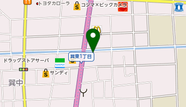 セカンドストリート生野巽店の地図画像