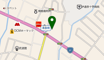 セカンドストリート伊達店の地図画像