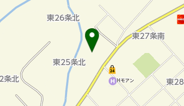 セカンドストリート中標津店の地図画像