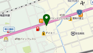 セカンドストリート芦屋店の地図画像