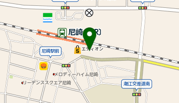 セカンドストリートJR尼崎駅店の地図画像