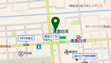 セカンドストリート清澄白河買取専門店の地図画像
