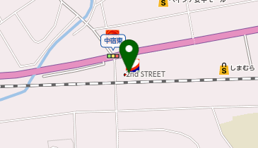 セカンドストリート安中店の地図画像