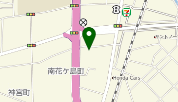 セカンドストリート神宮店の地図画像