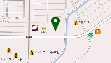 セカンドストリート神戸上津台店の地図画像