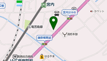 セカンドストリート廿日市店の地図画像