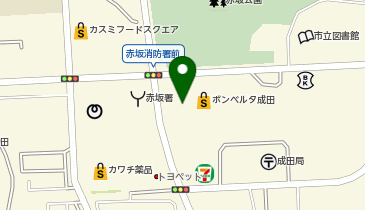 セカンドストリートそよら成田ニュータウン店の地図画像