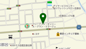 セカンドストリート浜松志都呂店の地図画像