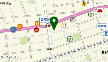セカンドストリート大分高城店の地図画像