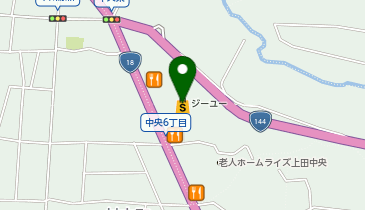 セカンドストリート上田店の地図画像
