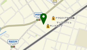 セカンドストリートアクロスプラザ扶桑店の地図画像