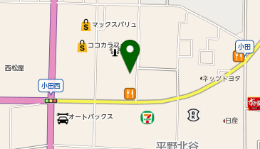 セカンドストリート伊賀小田店の地図画像