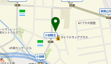 セカンドストリート大崎ブランド買取専門店の地図画像