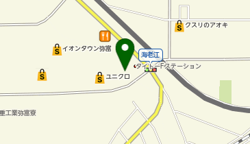 セカンドストリートイオンタウン弥富店の地図画像