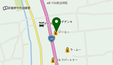 セカストアウトドア安曇野店の地図画像