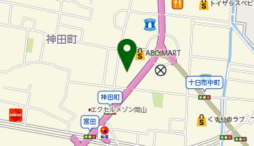 ジャンブルストア十日市店の地図画像