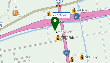 セカンドストリート飯塚穂波店の地図画像