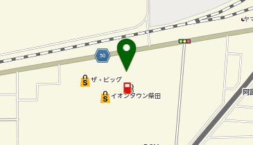 セカンドストリートイオンタウン柴田店の地図画像
