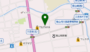 セカンドストリート福山三吉店の地図画像
