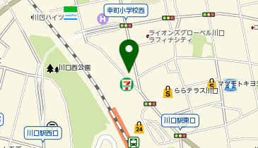 セカンドストリート川口東口店の地図画像