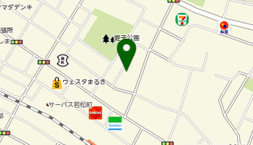 セカンドストリート宇部新川店の地図画像