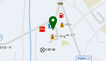 セカンドストリート中津川店の地図画像