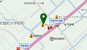 セカンドストリートアクロスプラザ武雄店の地図画像