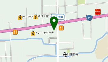 セカンドストリート天理店の地図画像