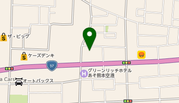 セカンドストリート菊陽バイパス店の地図画像