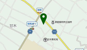セカンドストリート甘木旭町店の地図画像