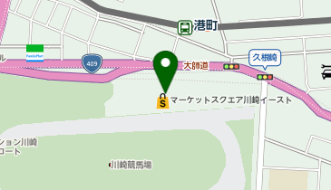スーパーセカンドストリートマーケットスクエア川崎イースト店の地図画像