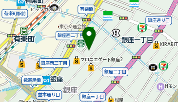 2nd STREET GINZAの地図画像