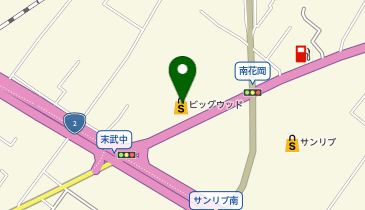 セカンドストリート下松店の地図画像