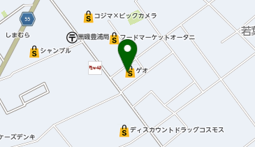 セカンドストリート黒磯店の地図画像