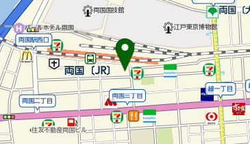 セカンドストリート両国買取専門店の地図画像