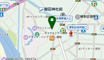 セカンドストリートキャナルシティ博多店の地図画像