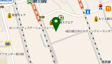 タリーズコーヒー 新川崎ツインタワー店の地図画像