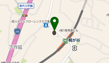 タリーズコーヒー 梶ケ谷店の地図画像