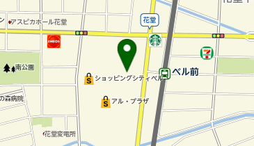 タリーズコーヒー 福井ベル店の地図画像