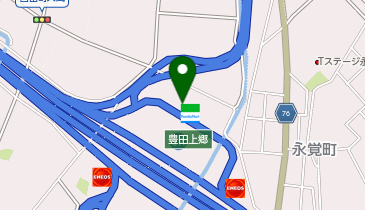 タリーズコーヒー 豊田上郷SA上り店の地図画像