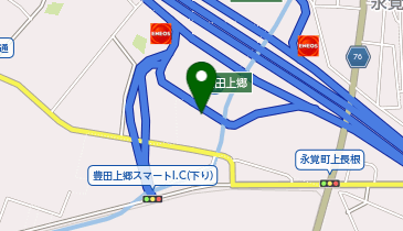 タリーズコーヒー 豊田上郷SA下り店の地図画像