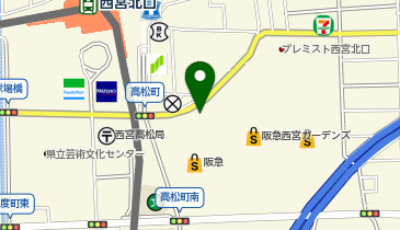 タリーズコーヒー 阪急西宮ガーデンズ店の地図画像