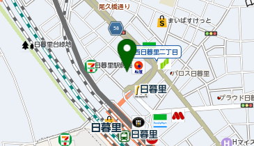 タリーズコーヒー 日暮里店の地図画像