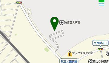 タリーズコーヒー 防衛医大病院店の地図画像