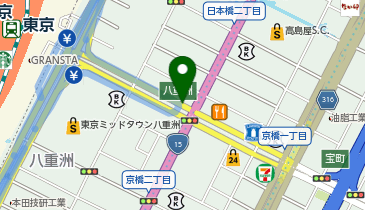 タリーズコーヒー ヤエチカ店の地図画像