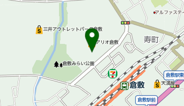 タリーズコーヒー アリオ倉敷店の地図画像