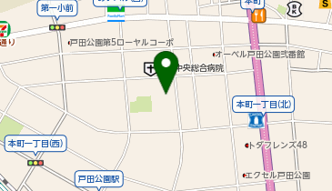 タリーズコーヒー 戸田中央総合病院店の地図画像