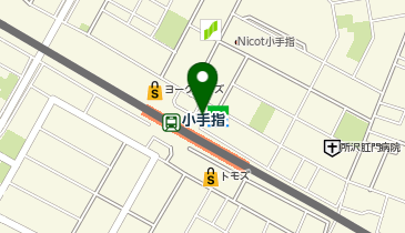 タリーズコーヒー 小手指店の地図画像