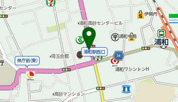 タリーズコーヒー 浦和さくら草通り店の地図画像